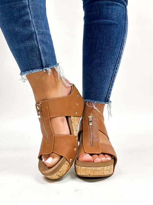 Corky's Cognac Taboo Sandals -FINAL SALE