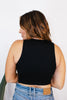 Vibe Check Tank Top in Black - Reg/Curvy