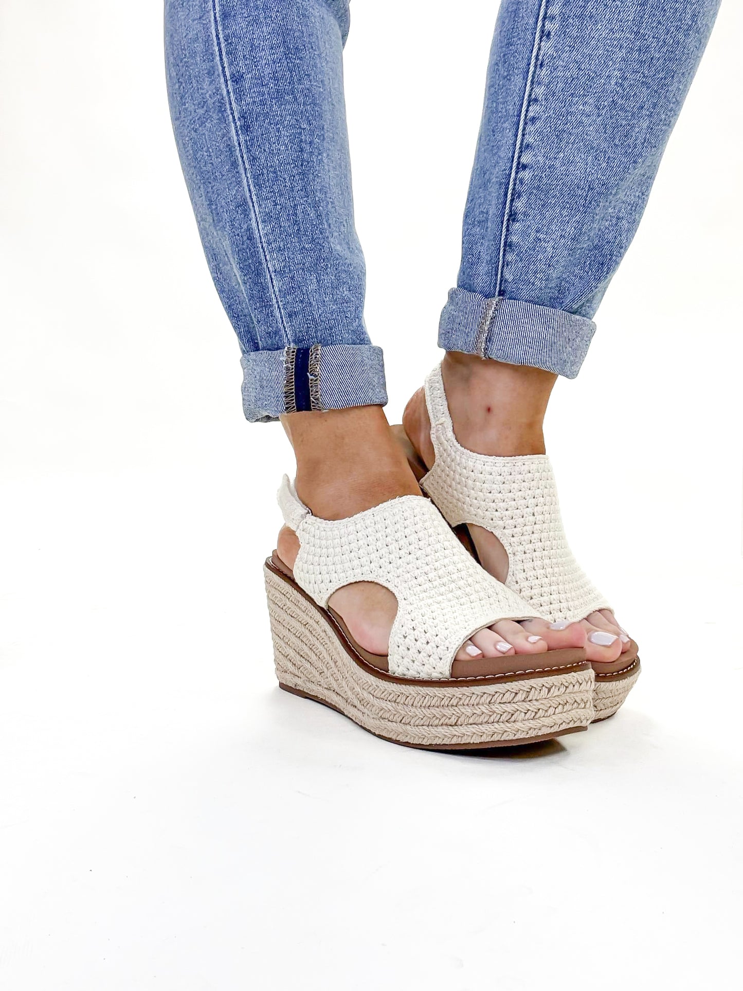 Presale: Corky's Natural Crochet Freddie Wedges