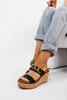 Corky's Black On Vacay Sandals