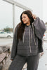 Cable Crush Knit Hoodie