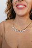 Tova Krystal Necklace in Antique Gold - FINAL SALE