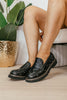 Corky's Black Stud Muffin Shoes