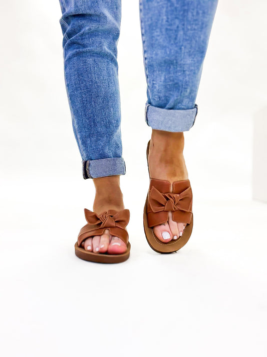 Presale: Corky's Cognac Rock the Bowt Sandals