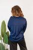 Classic Kathryn Button Up Top in Navy - Reg & Curvy