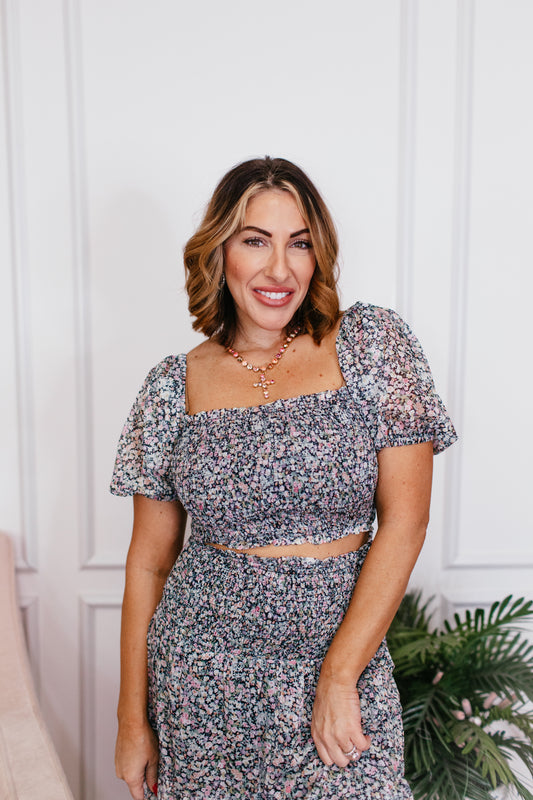 Ruffle & Roam Top