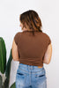Flex Fit Top in Brown - Reg/Curvy