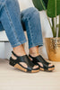 Zapatos Corky's Black Smooth Volta II - Tacón de 2 pulgadas