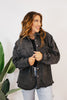 Edge of Dusk Shacket in Black