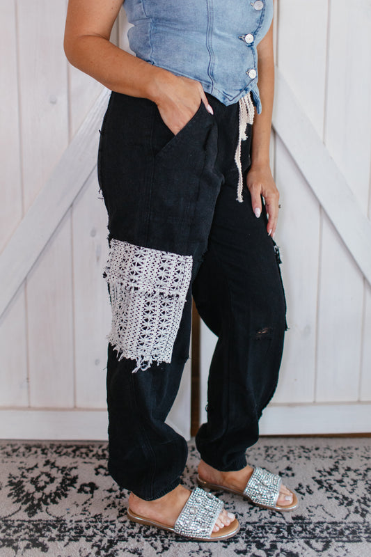 On The Move Pants in Black