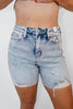 Judy Blue Off Duty Boyfriend Shorts - Reg/Curvy FINAL SALE