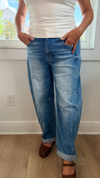 Restock: Risen A Barrel Of Fun Jeans - Reg & Curvy