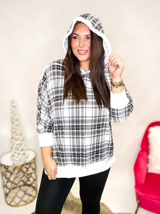 Black Friday Deal: Alpine Plaid Hoodie - Reg/Curvy