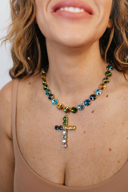 Preventa: collar Tova Donatella en mezcla de mar - VENTA FINAL