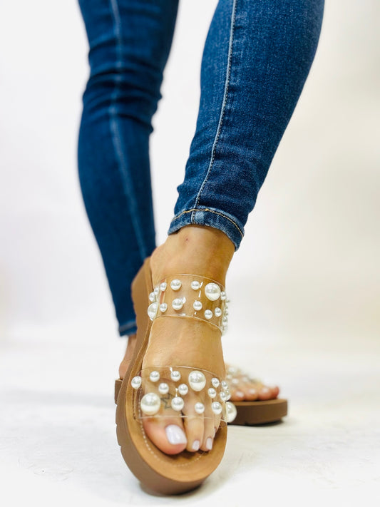 Corky's Clear Bad Romance Sandals