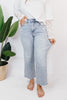 Mica Pearl Crush Cropped Jeans