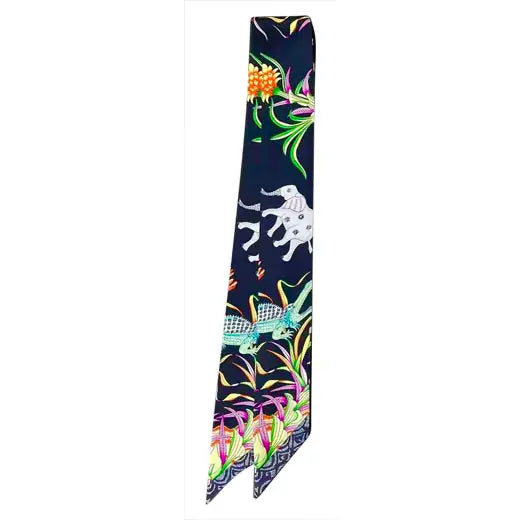 Jungle Love Knotted Scarf Necklace