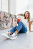 Betsey Johnson Women's Multi Light Sidny Sneakers