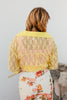 Classic Kathryn Button Up Top In Yellow - Reg & Curvy