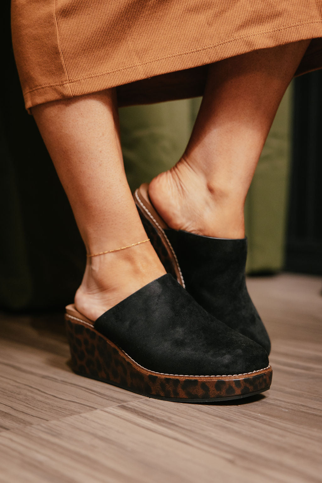 Corky's Black Maybe Later Sandals