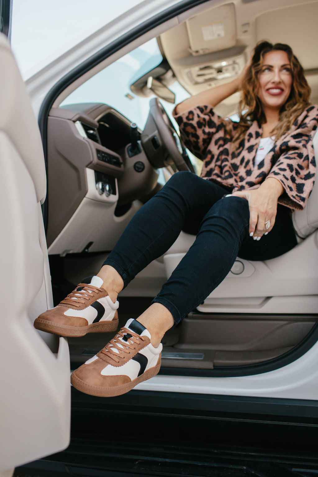 Corky's Tan Combo Spoiler Alert Sneakers