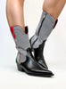 Corkys Black White Houndstooth Somebodys Problem Boots