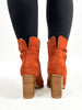 Corky's Rust Faux Suede Last Call Boots