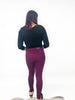 Structured and Slimming Pants in Wine - Reg/Curvy