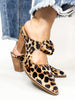 Corky's  Leopard Velvet Knot Gonna Happen Shoes
