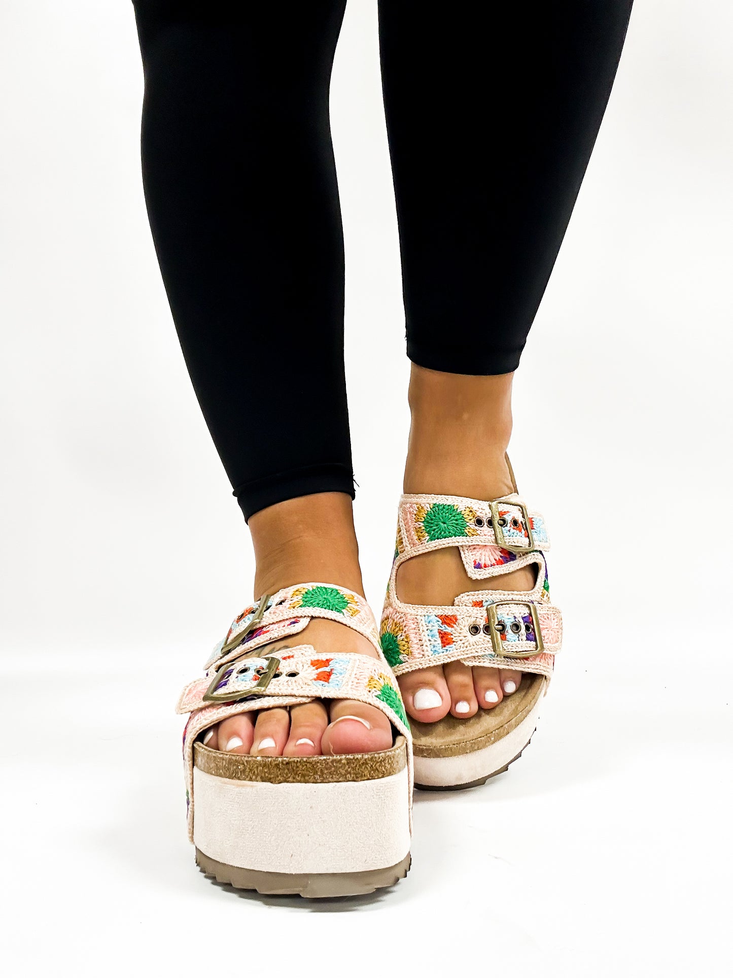 Corky's Multi Crochet Wannabe Sandals