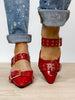 Red Patent Orley Heels