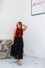 Black Lace Reverie Skirt