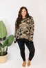Cozy Trends Pullover In Camo - Reg & Curvy