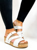 Corky's Silver Voyage Sandals