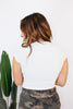 Flex Fit Top in White - Reg/Curvy