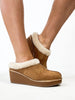 Corky's Tobacco Faux Suede Easy Going Shoes