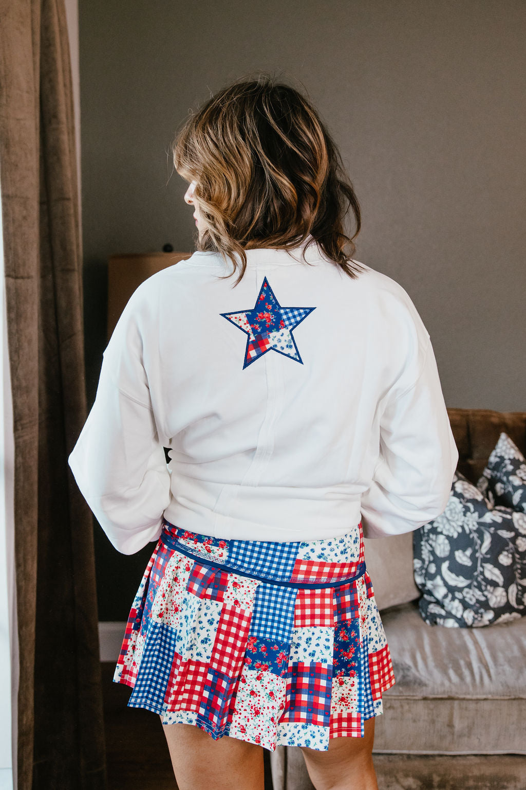 Firecracker Floral Sweater