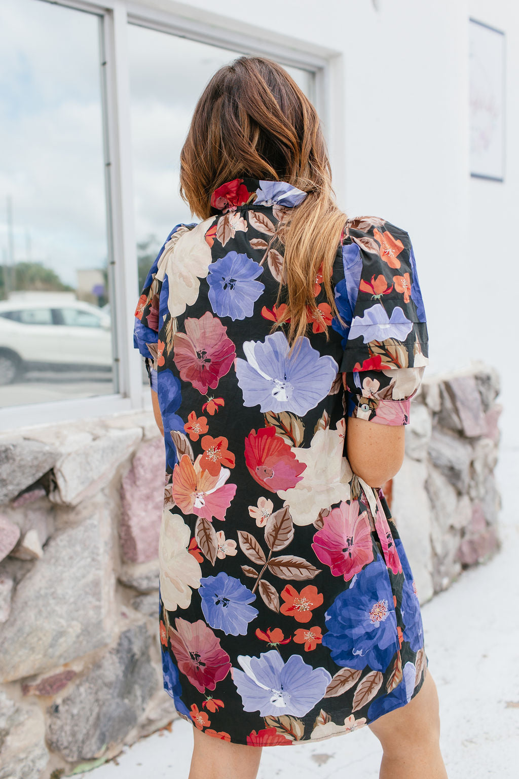 Vivid Petals Dress
