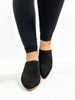 Corky's Black Faux Suede Sizzle Heels FINAL SALE