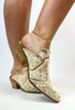 Corkys Tan Washed Denim Tex Mex Boots