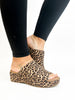 Corky's Tan Leopard Take Notes Shoes