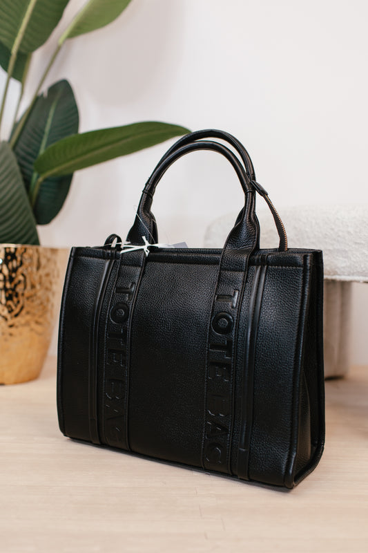 Color Pop Carry-All Bag in Black