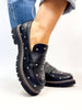 Corky's Black Stud Muffin Shoes