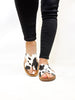 Corky's Cow Smooth Bogalusa Sandals