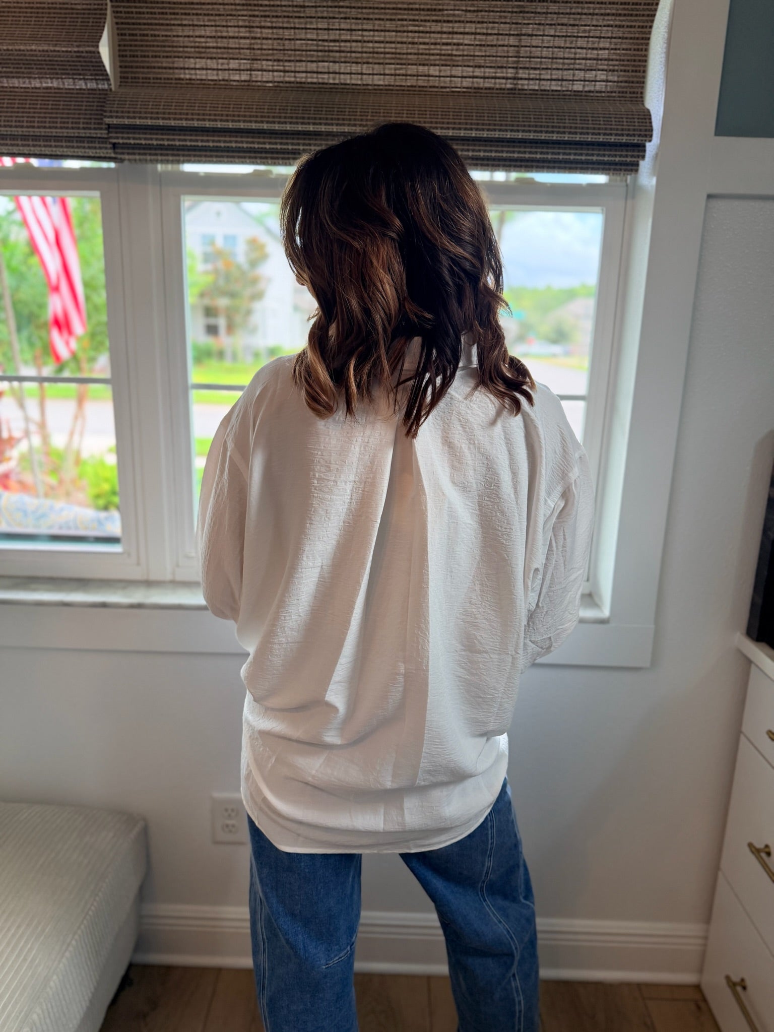 Barefoot Button Down Top