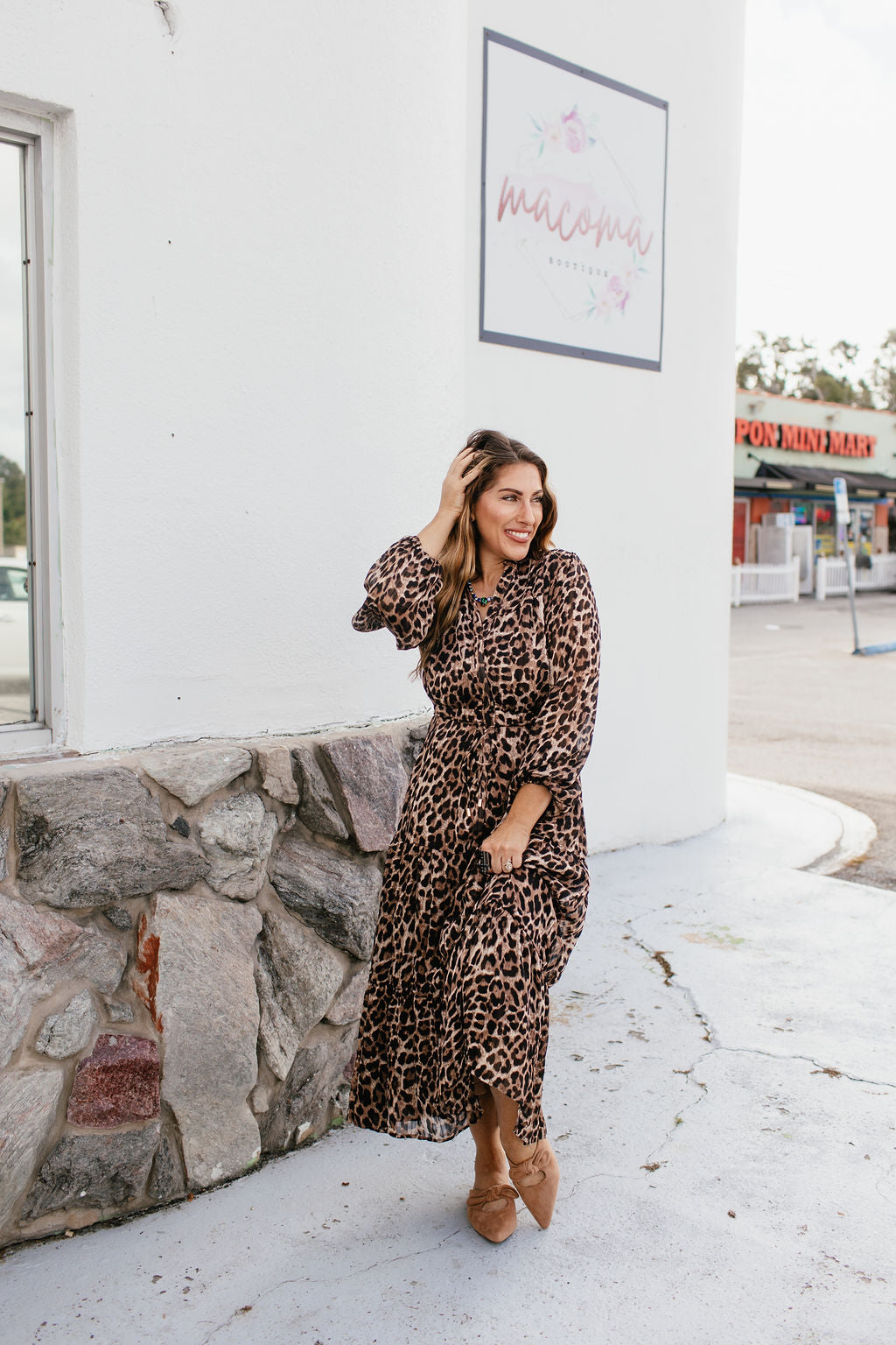 Leopard Luxe Maxi Dress - Reg & Curvy