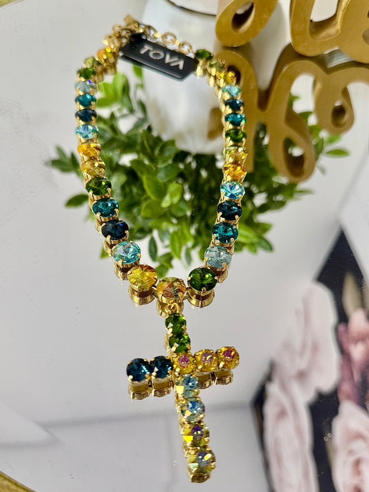 Prévente : Collier Tova Donatella en Sea Mix - VENTE FINALE