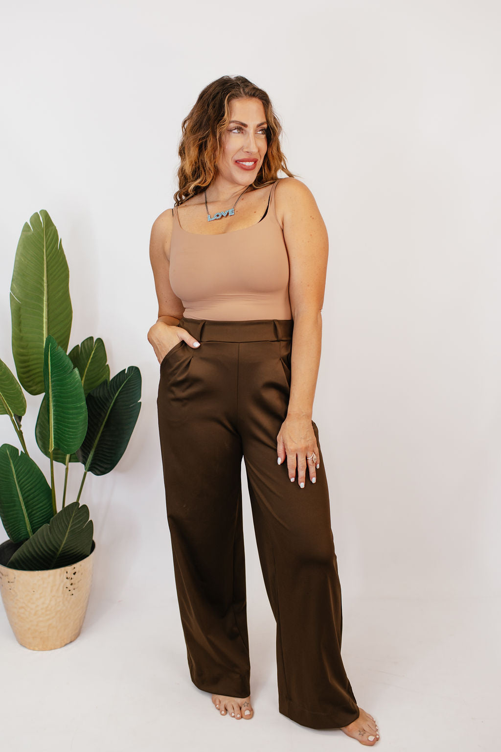 Slimm Shaping Bodysuit In Nude - FINAL SALE