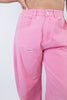 Acid Wash Barrel Jeans in Pink - Reg/Curvy