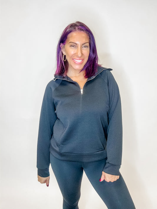 New Directions Pullover in Black - Reg/Curvy